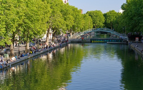 Balade et pique-nique le long du Canal Saint Martin