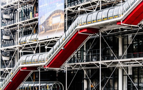 Contemporary art and rooftop relaxation at the Pompidou Centre